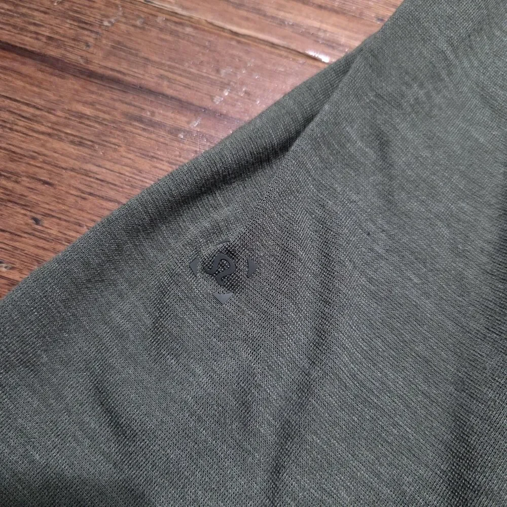 Lululemon Evolution Polo Short Sleeve Performance Shirt Green Men’s Large Casual